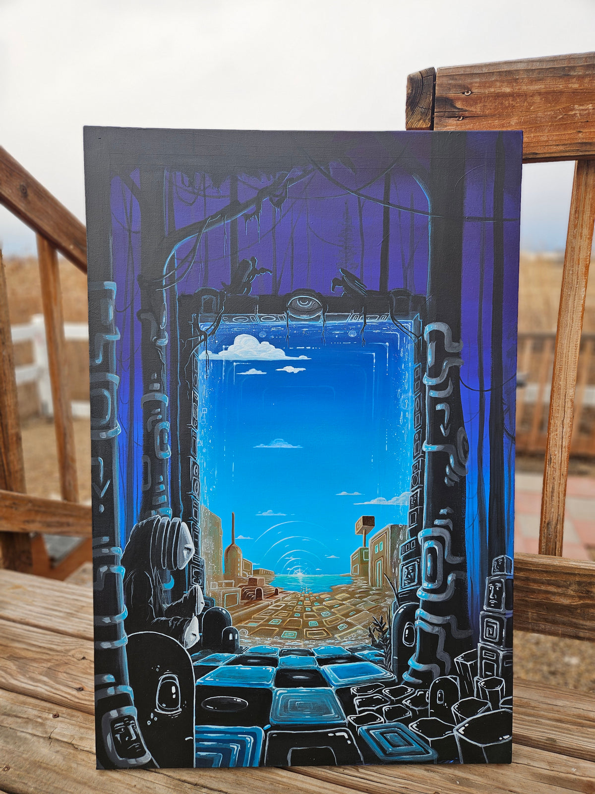 "Journey to the Center of the Dream" Limited Edition Giclée Print, 11"x17"