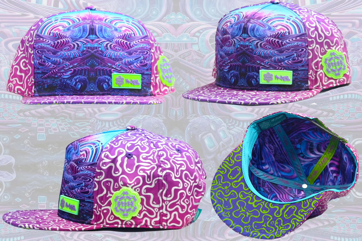 LSDreaming in the Raveyard Mr. Crumbs x Nomadic Movement Snapback Hat